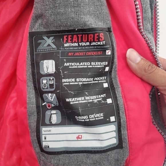 ZEROXPOSUR Girls' Winter Jacket Size Small 7/8 Hooded Faux Fur Trim - Picture 6 of 14